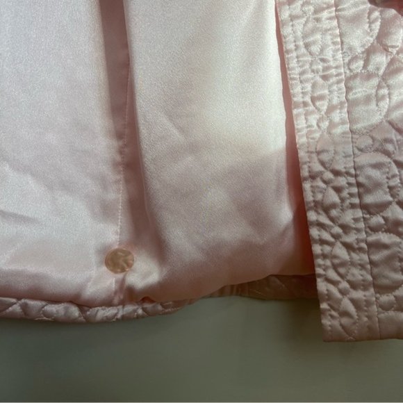 Oscar de la Renta for Neiman Marcus Quilted Pink Robe trench coat - Picture 12 of 15